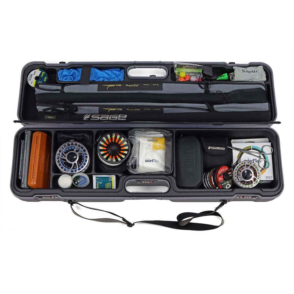 Sea Run Cases Norfork QR Expedition Fly Fishing Rod & Reel Travel Case in One Color